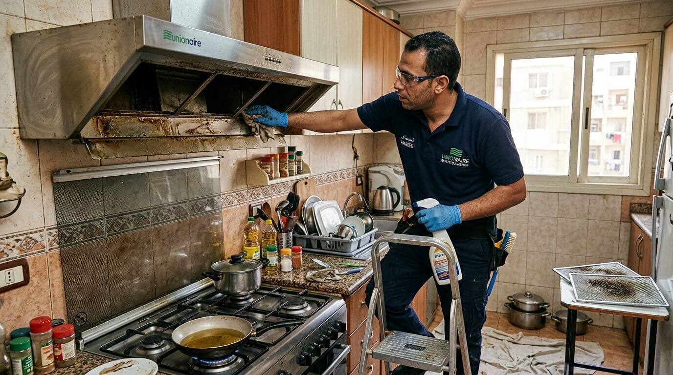 صيانة شفاط يونيون اير لتحسين كفاءة المطبخ