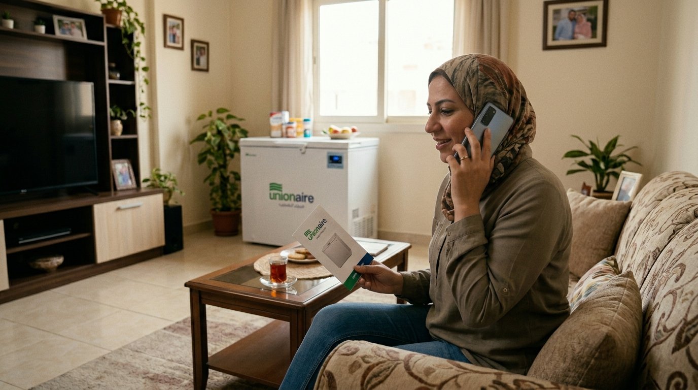 الاتصال بخدمة صيانة يونيون اير