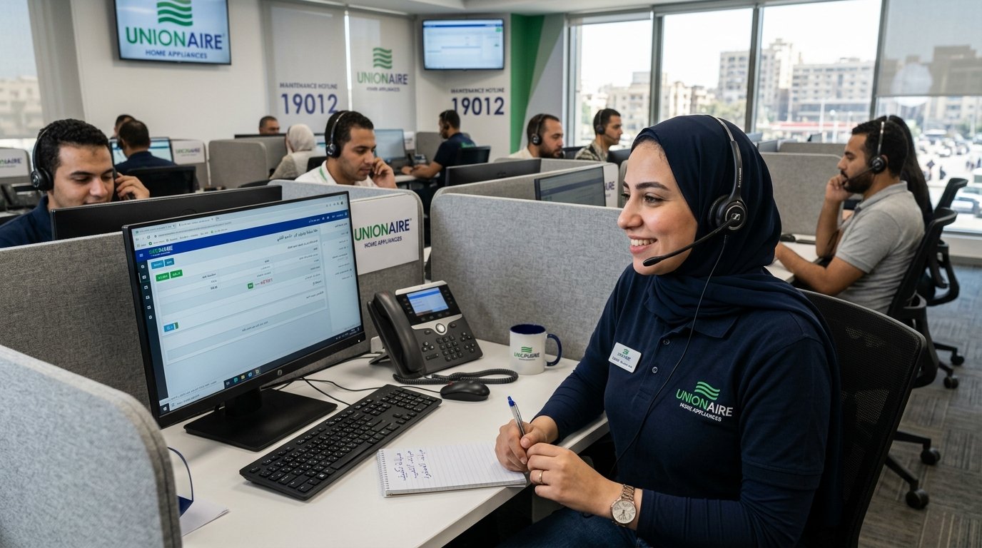 خدمة صيانة منزلية سريعة من مركز صيانة يونيون اير بالعاصمة الإدارية
