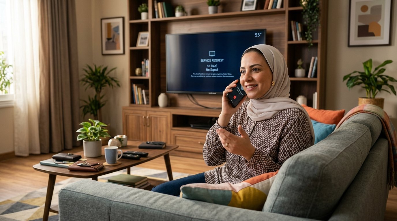 خدمة عملاء يونيون اير شاشات – أسرع طريقة للتواصل
