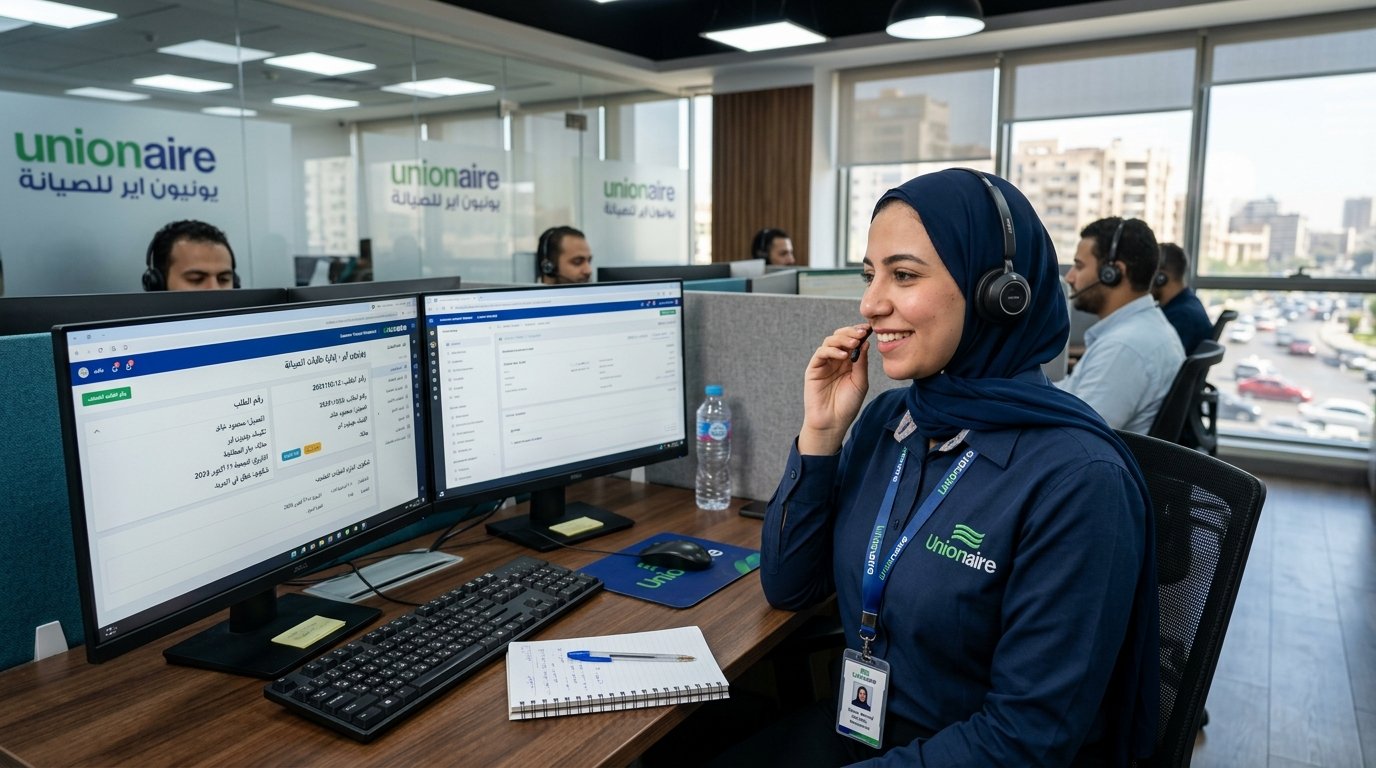 هل خدمة عملاء يونيون اير تعمل يوم الجمعة؟