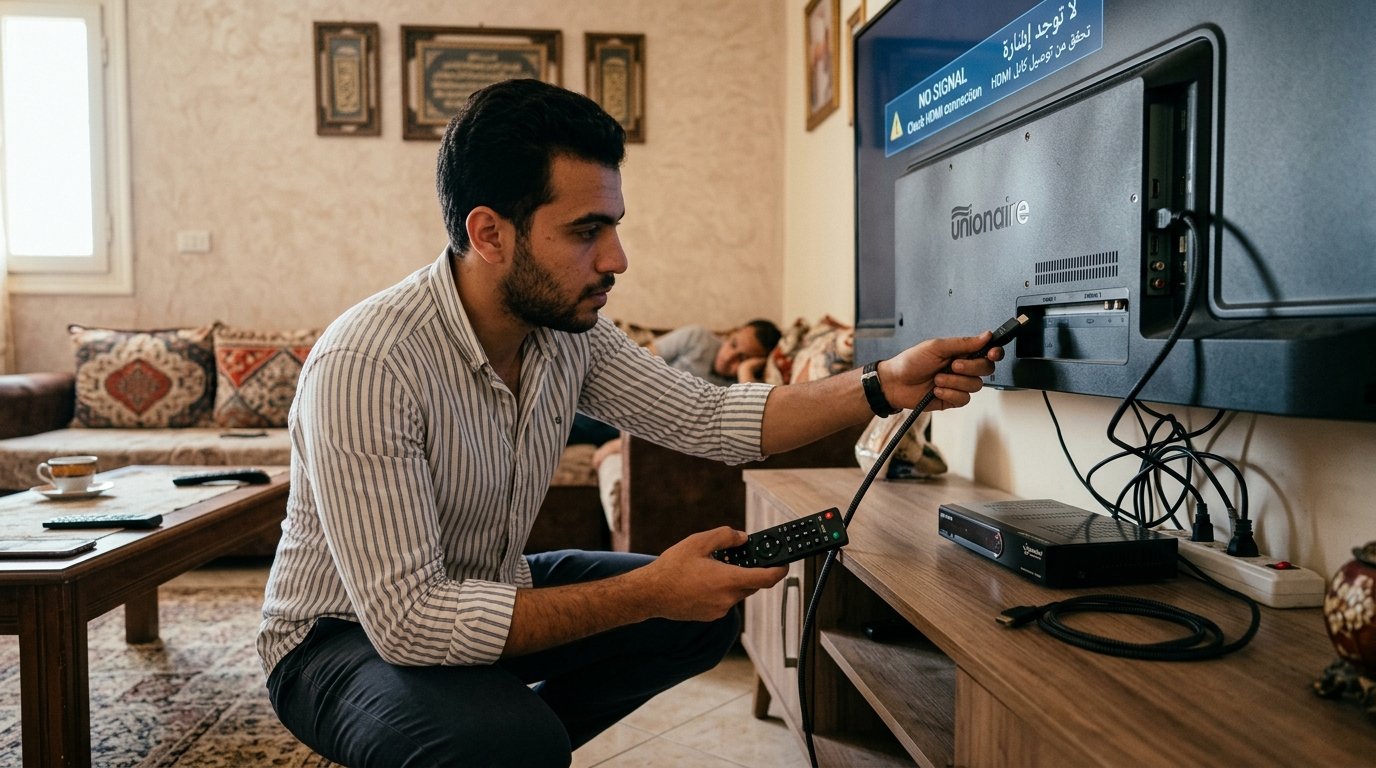 متى يكون عطل الشاشة بسيطًا ومتى يحتاج فنيًا؟