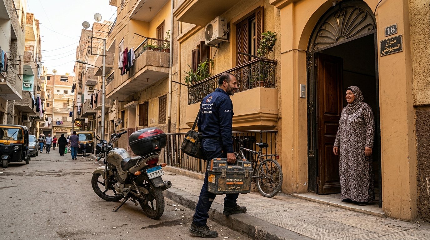 صيانة يونيون اير داخل المنزل