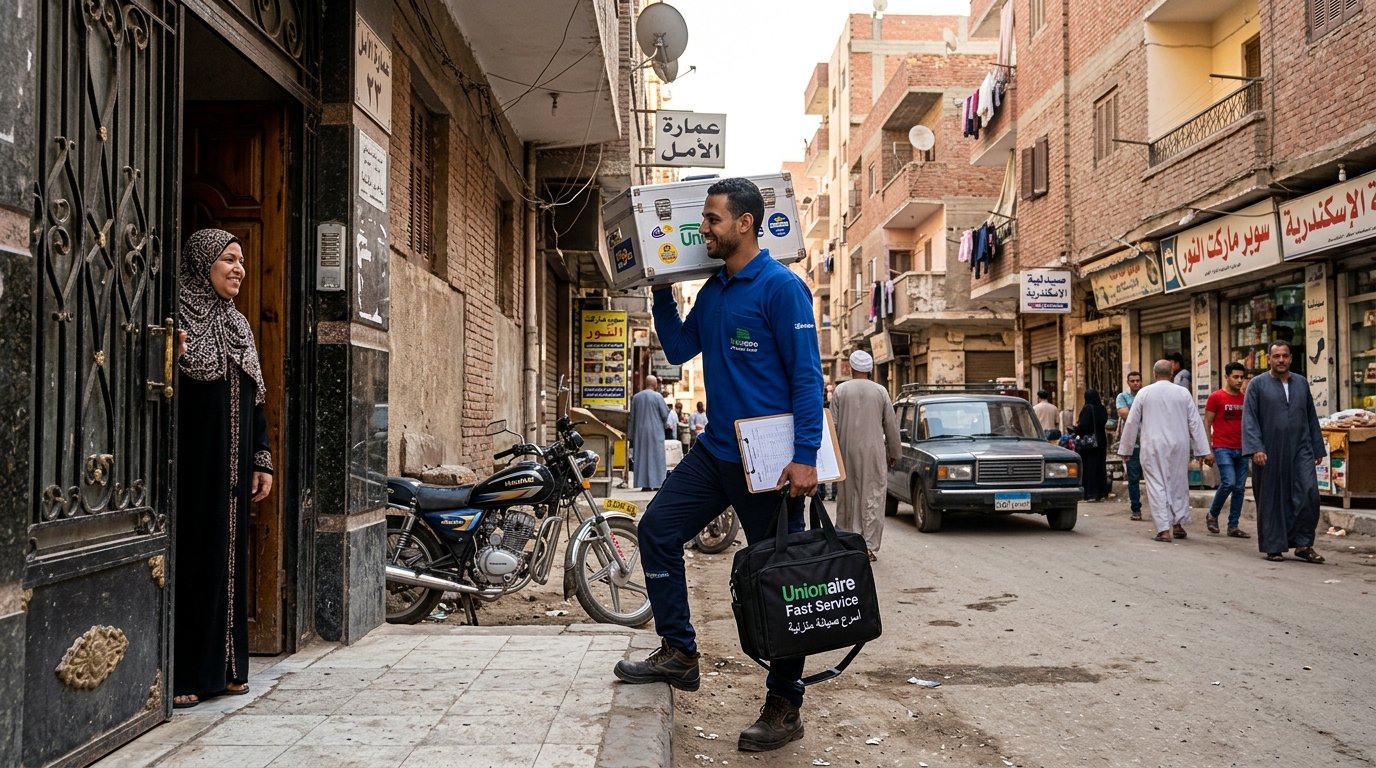 مركز صيانة يونيون اير في الاسكندرية 