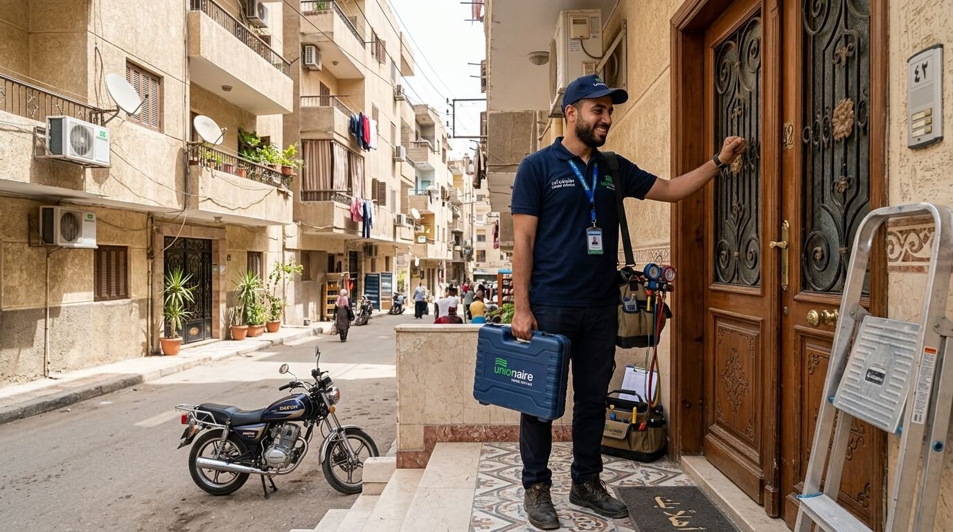 مركز صيانة يونيون اير في بنها