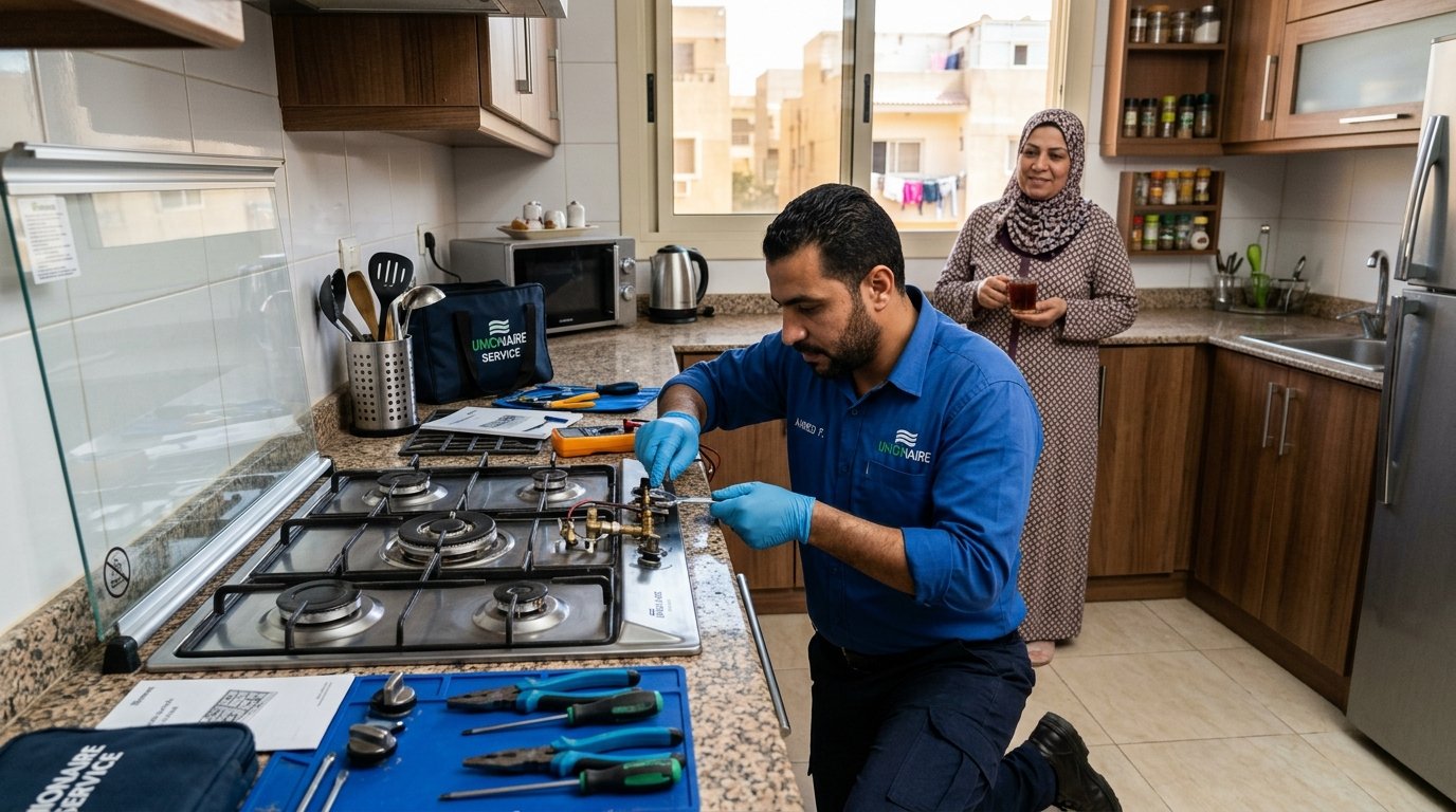 صيانة بوتاجازات يونيون اير