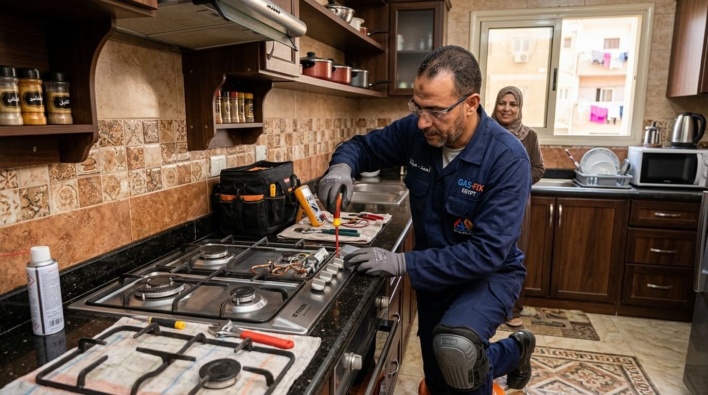 صيانة بوتاجاز يونيون اير بأمان