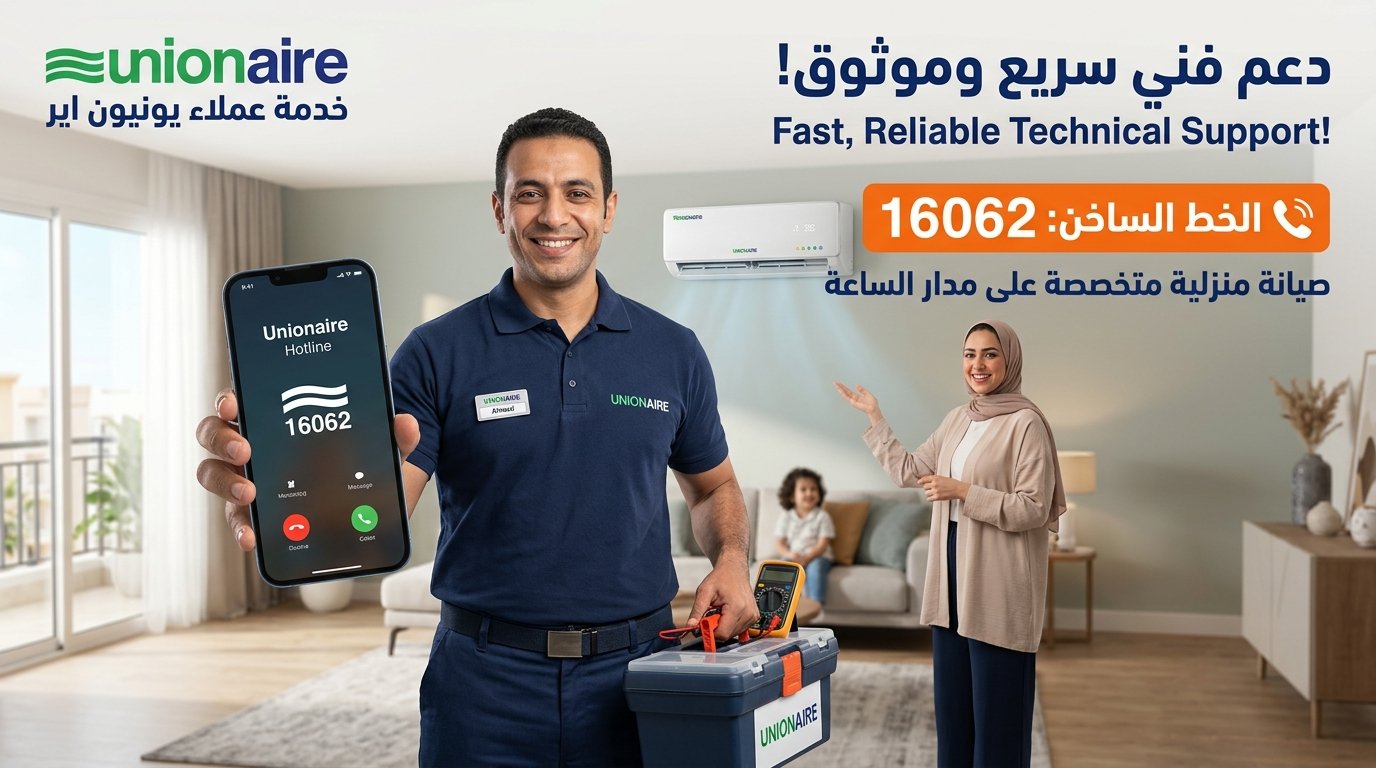 اتصل الآن بخدمة عملاء يونيون اير 16062