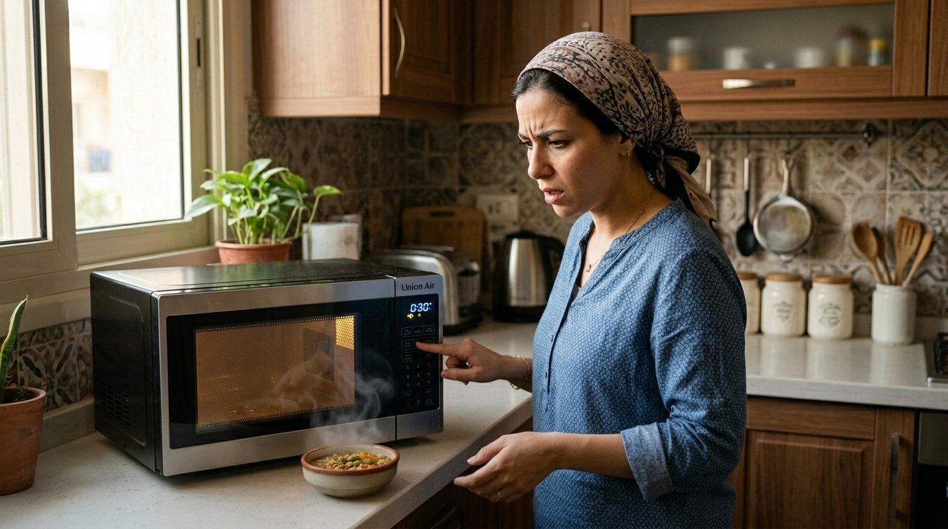 هل تشغيل الميكروويف فارغًا يسبب تلفه؟؟