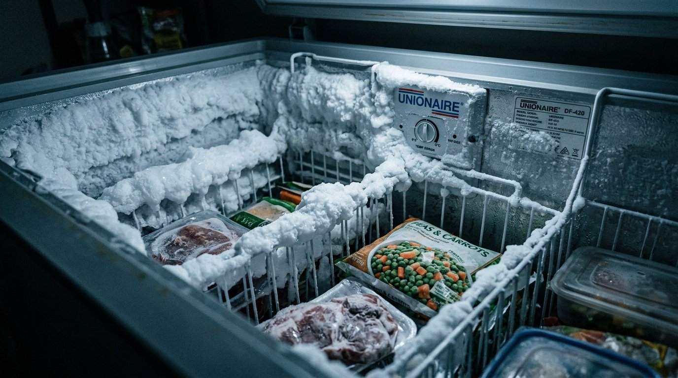كيف تعرف أن ديب فريزر يونيون اير يحتاج شحن فريون؟